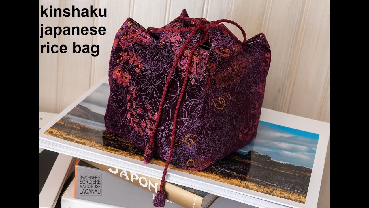 DIY kinshaku  - japanese rice bag