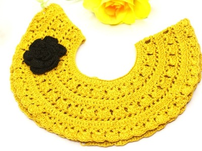 #20Vary nice crochet yoke 20||কুরুশের বাচ্চাদের জামার গলার ডিজাইন.Maksudalima