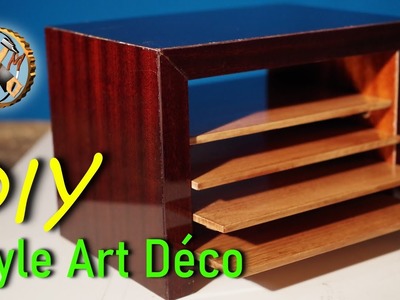 Création Meuble Style Art déco - Assemblage bois japonais - EDO SASHIMONO - Bricolage bois