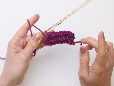 FR - J'apprends les demi-brides en crochet.