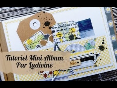 Tutoriel Mini Album scrapbooking par Ludivine pour Graffiti Girl