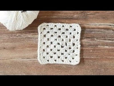 #24 Crochet :Tutoriel  Granny Square 1 . Très facile à réaliser! Débutant ✅ Maï Crochet Tricot
