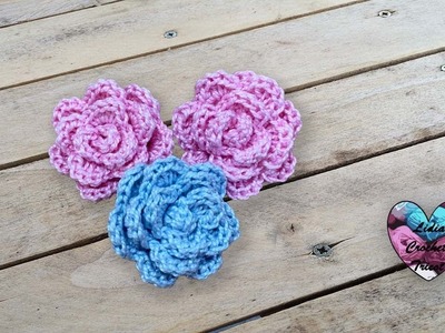 Mini fleurs crochet facile et rapide!