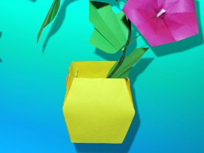 Origami facile : Vase