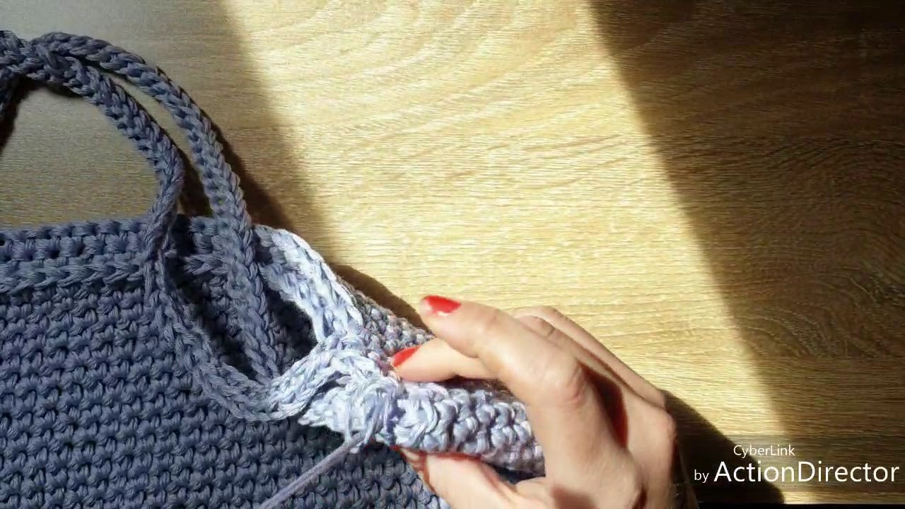 Sac a main crochet ❤❤❤partie 2.2