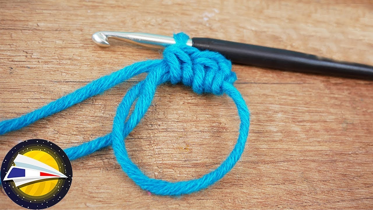 "Nouvelle version" du noeud magique | Apprendre à crocheter | Crocheter en rond | Pour débutant