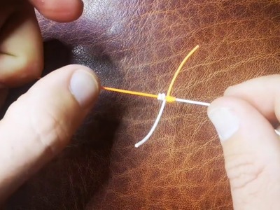 Tuto : le nœud baril (Easy double blood knot)