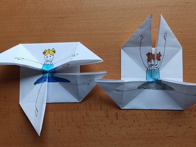 Tuto Brico Danseuse en Papier. Origami Facile