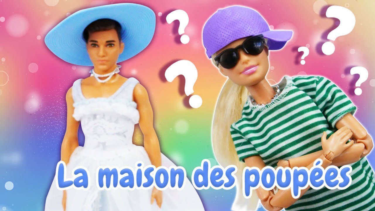 Le rendez-vous étrange de Barbie et Ken. Est-ce que Barbie plaît à Ken? Vidéo en français.