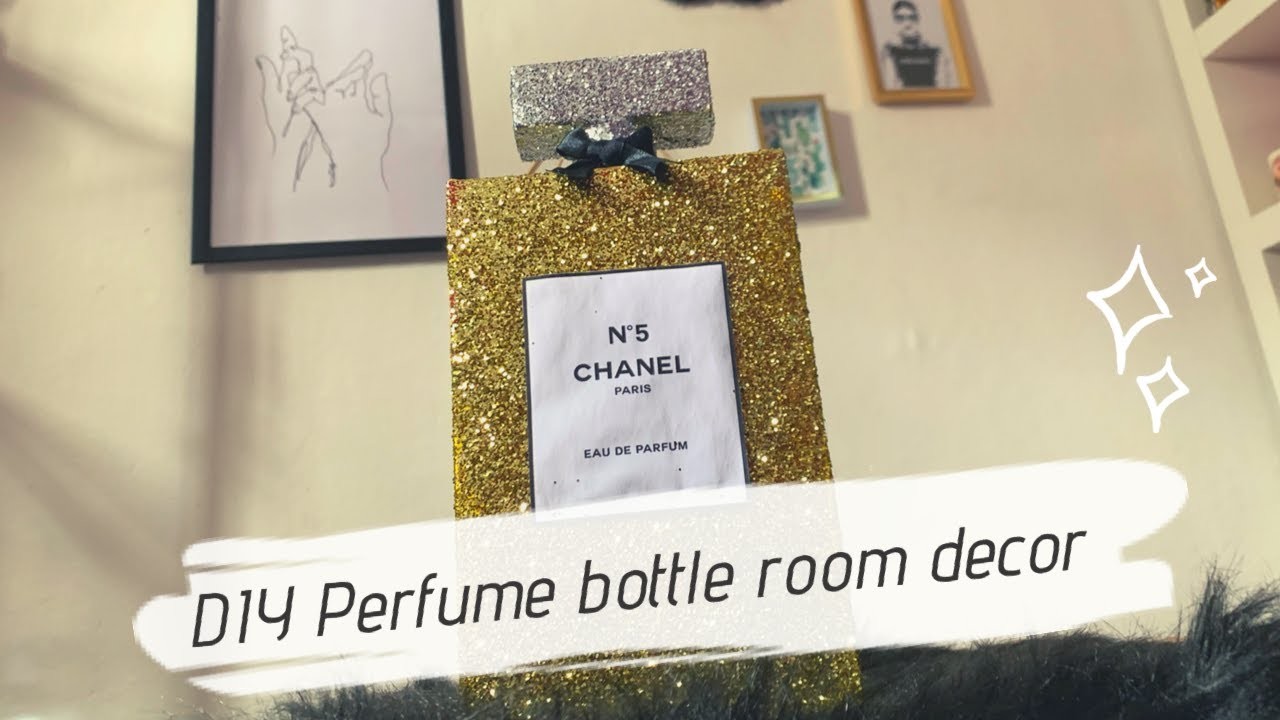 DIY Perfume Bottle Room Décoration