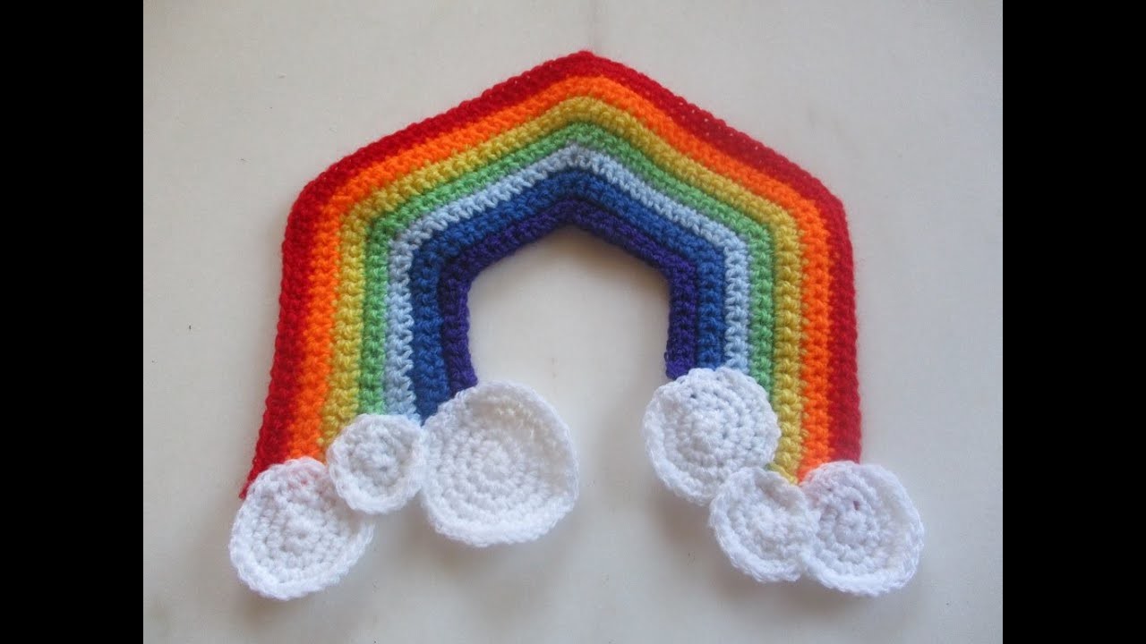 Comment faire un arc en ciel rainbow au crochet  facile - La Grenouille Tricote