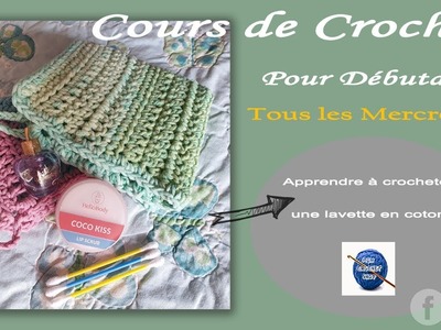 Cours de Crochet - POUR DÉBUTANT - Les mailles de base