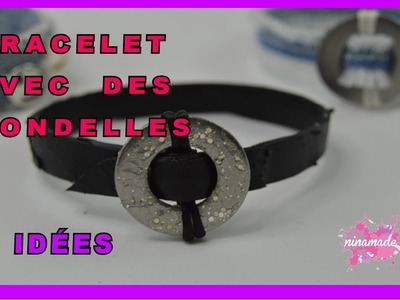 DIY. 6 Idées De Bracelets Avec Des Rondelles .  6 Bracelets With Washers