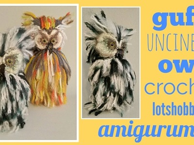Gufo Uncinetto Owl Crochet Amigurumi