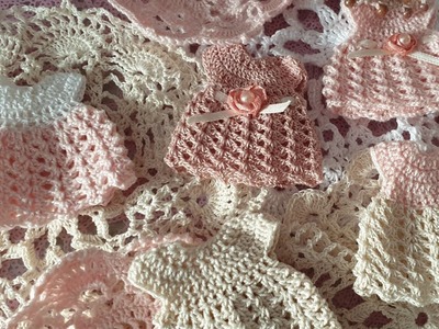 #scrap #crochet #tuto #shabby
Tuto mini robe