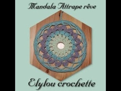 TUTO crochet : Mandala. Attrape Rêve , facile