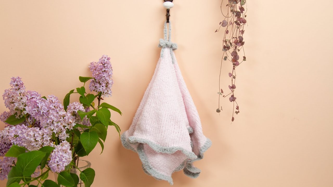 Essuie-main tricot patron gratuit