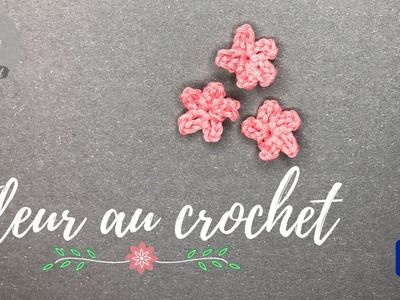 Fleur au crochet - Applique | Tuto | DIY