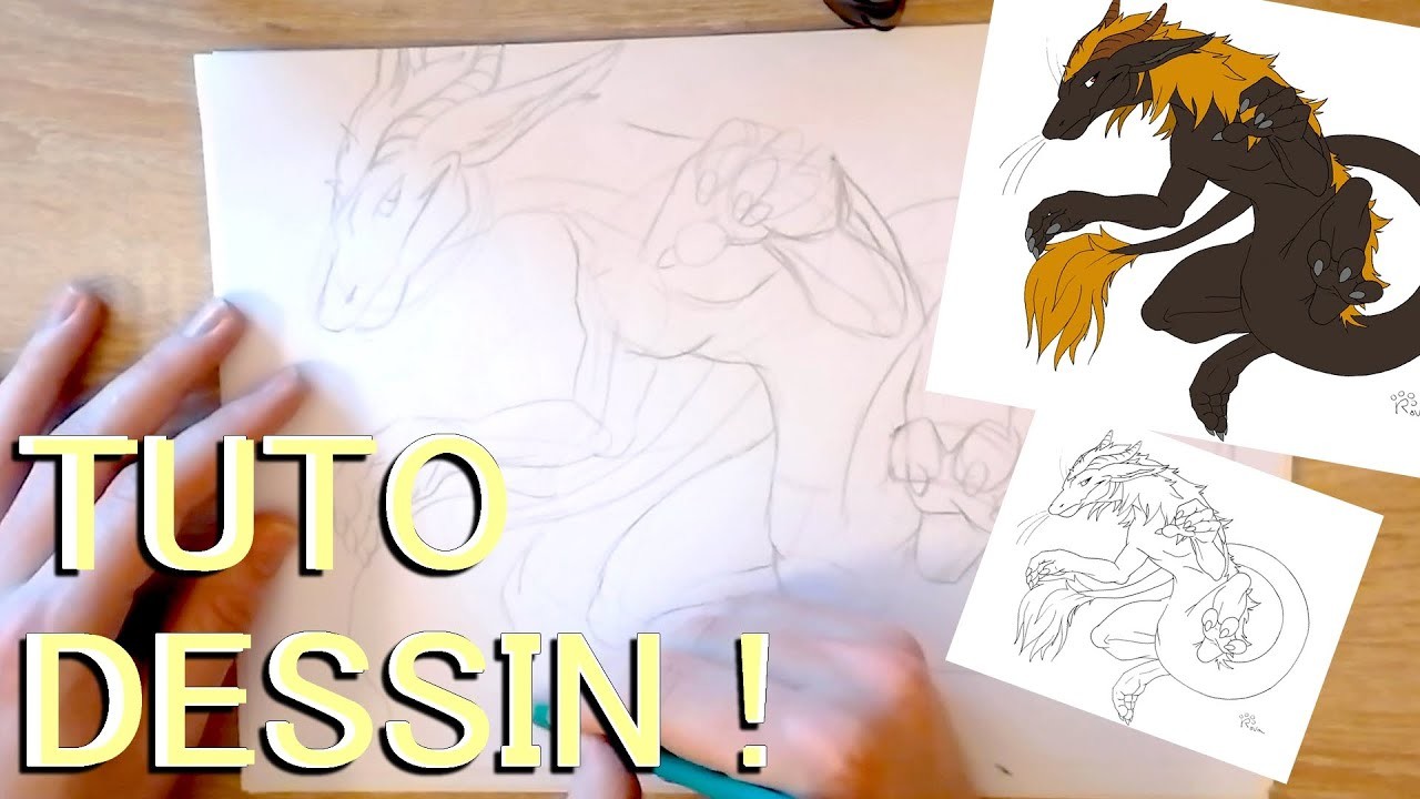ART TRADE CASCADE ET MINI TUTO DESSIN !