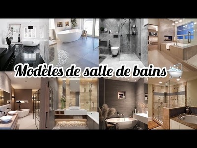 Différents modèles de salle de bains : moderne, marbre, bois. ????| TENDANCES DÉCO 2020