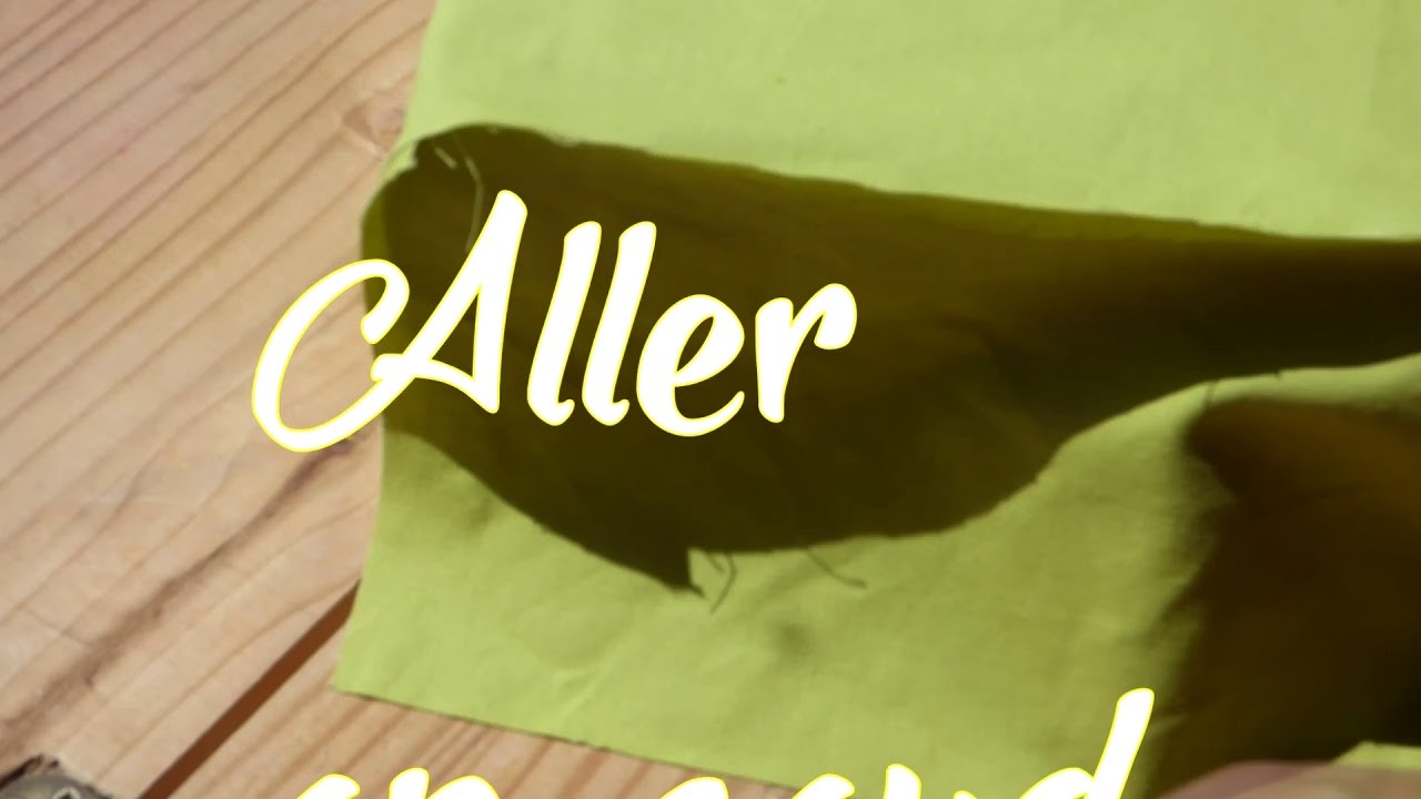 TUTO : comment recouvrir un coussin mousse carré facilement