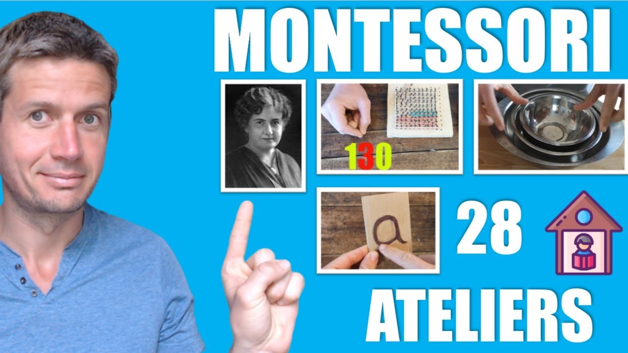 ????ACTIVITES MONTESSORI 28 idées d'ateliers Montessori  maison (Matériel de récup DIY)