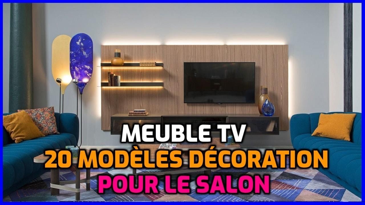 Meuble TV 20 modèles Décoration pour le salon