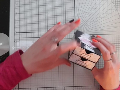 Rangement tamponnages et sentiments Scrapbooking