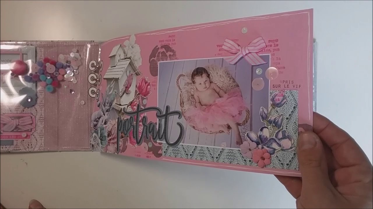 Album "LOVELY" pour scrapbooking-boutique