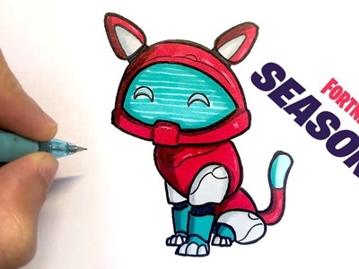 TUTO DESSIN CHAT MIGNON FORTNITE