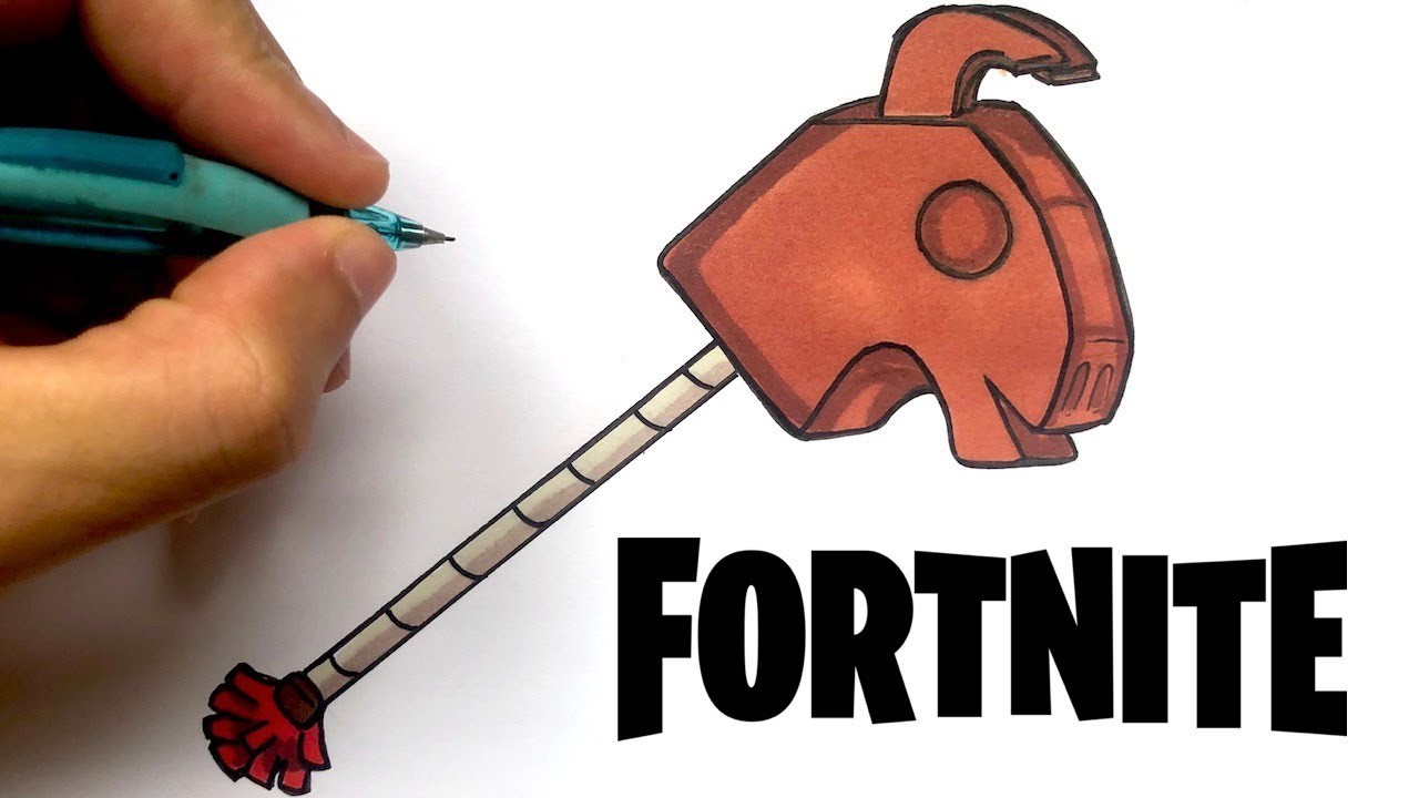 TUTO DESSIN PIOCHE CHOCOLAMA FORTNITE