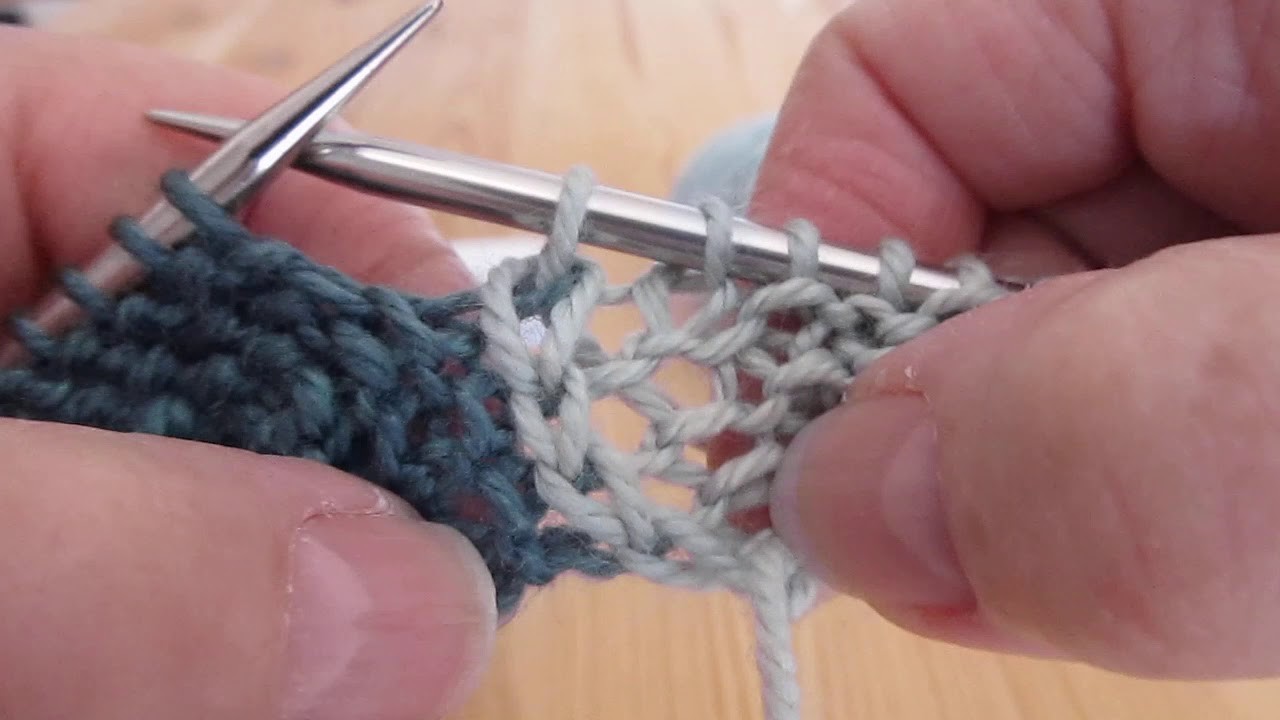 Comment tricoter une bordure modulaire