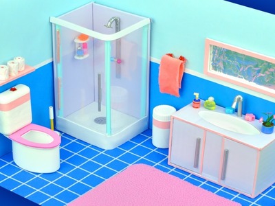 DIY Dollhouse bathroom