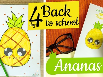 4 Diy back to school  - Ananas Kawaii