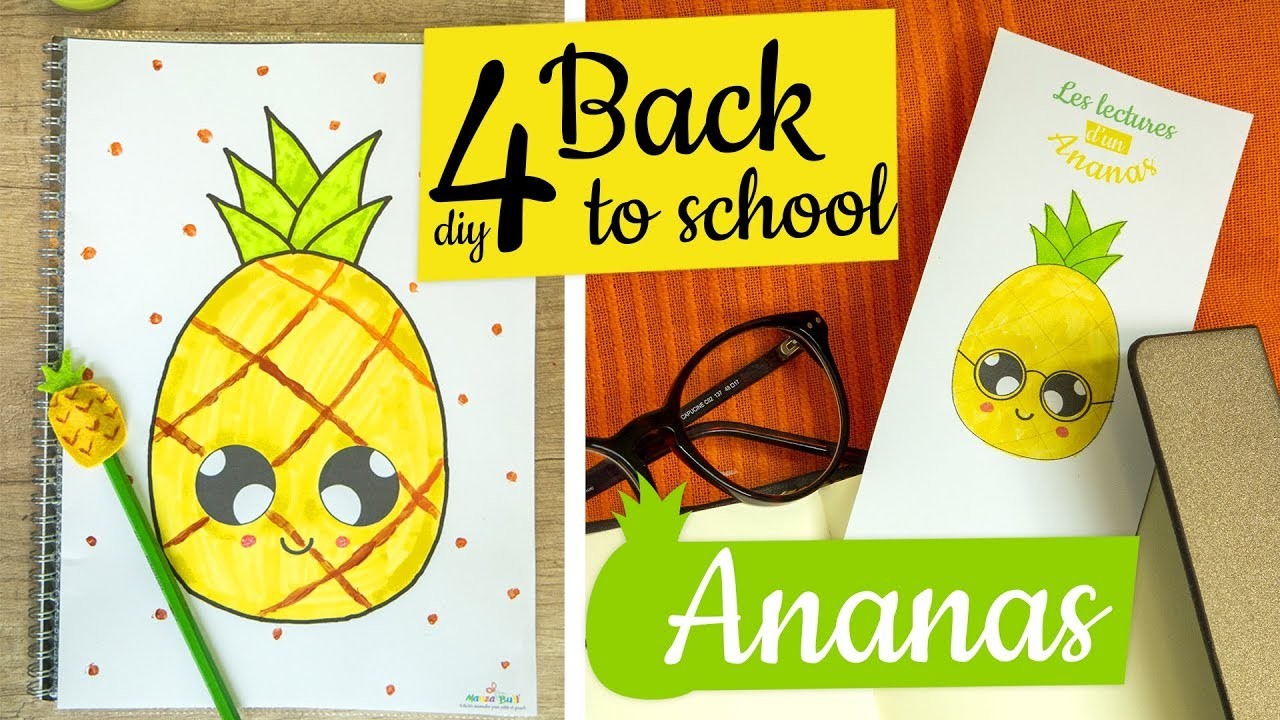 4 Diy back to school  - Ananas Kawaii