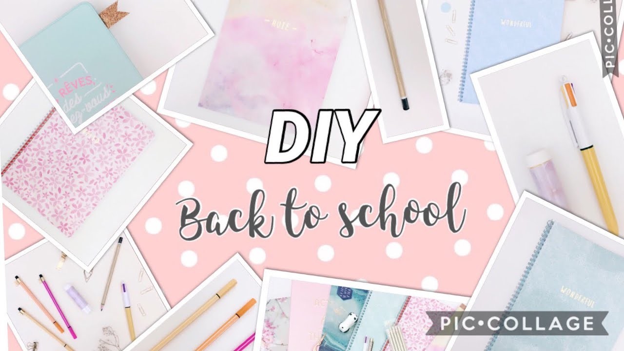 DIY BACK TO SCHOOL