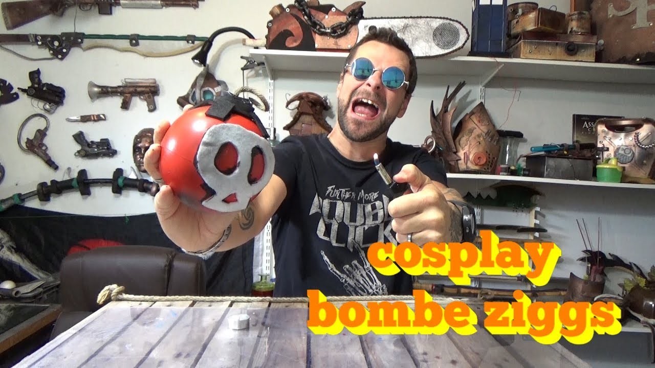 DIY ZIGGS BOMBE LEAGUE OF LEGENDE COSPLAY TUTO