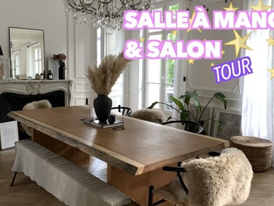 #HOME TOUR : SALLE À MANGER & SÉJOUR