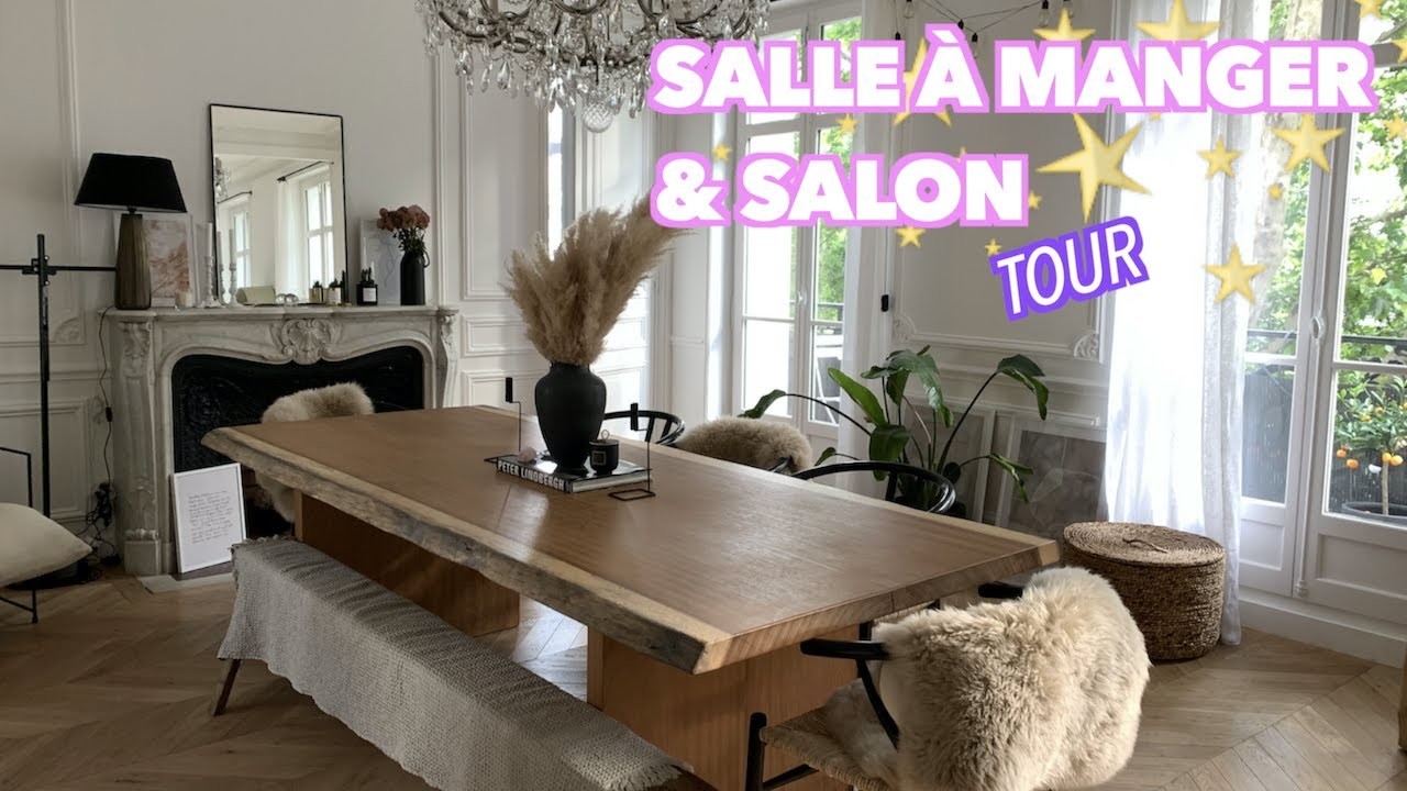 #HOME TOUR : SALLE À MANGER & SÉJOUR
