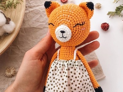 Amigurumi fox Free crochet pattern
