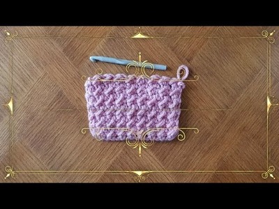 #58 Crochet: Tuto Point Mousse. Très simple à réaliser. Débutants ✅ Maïlane