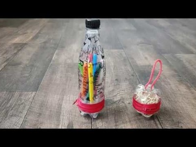 [DIY]Comment faire une trousse et un porte monnaies avec une bouteille !