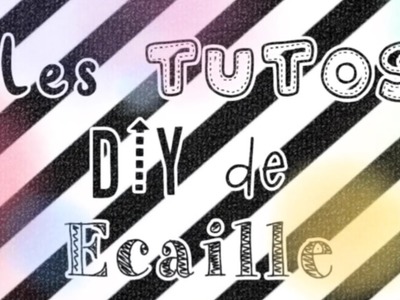 [TUTO DIY #1] --- MARQUE-PAGE LGDC