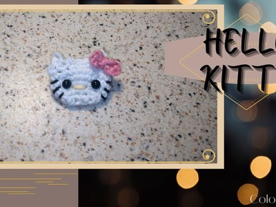 Tuto crochet. amigurumi - Porte clés style Hello Kitty - Très facile et rapide ????