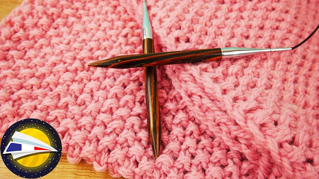 Crocheter un snood avec un motif perlé | Super jolie écharpe pour l'hiver