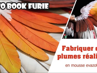 Cosplay Tutorial : Make feathers with evafoam  [FR.ENG]