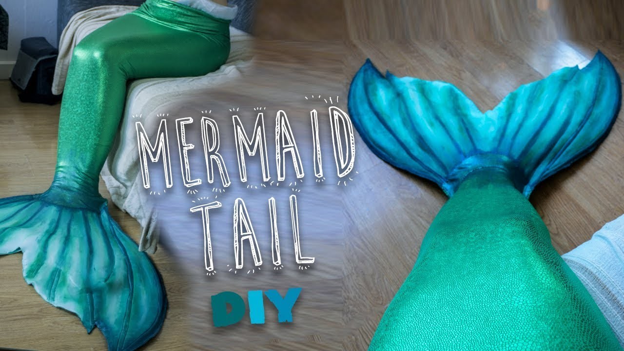 DIY - Swimmable mermaid tail - Queue de sirène en néoprène