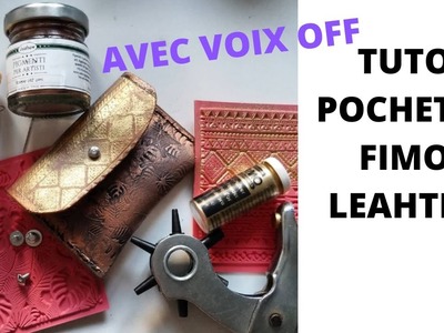 POCHETTE CUIR FIMO LEATHER