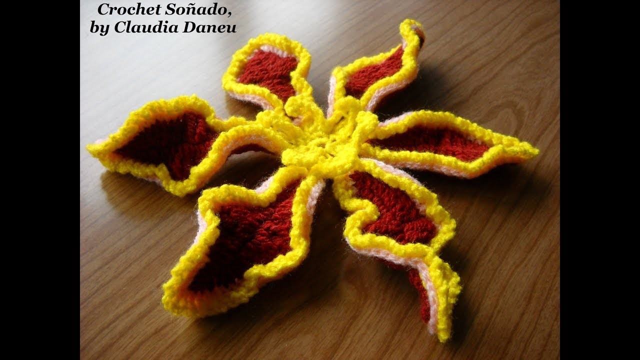 "SUN BEAM" CROCHET LILIUM. LILIUM CROCHET "RAYO DE SOL"