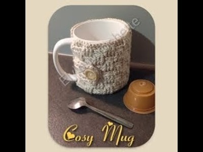 TUTO crochet : Cache tasse, cosy mug !